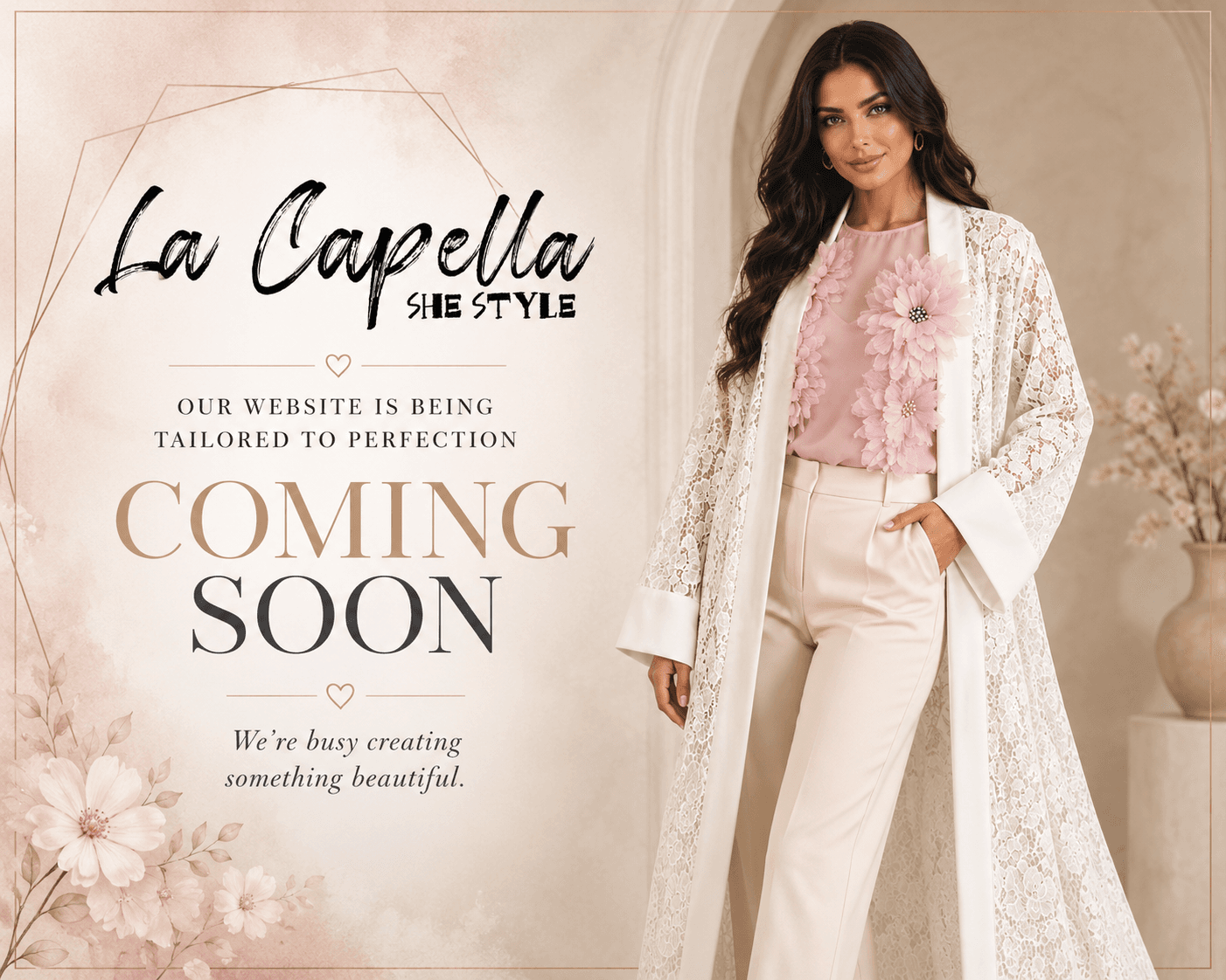 La Capella — She Style fashion preview while the boutique is being updated